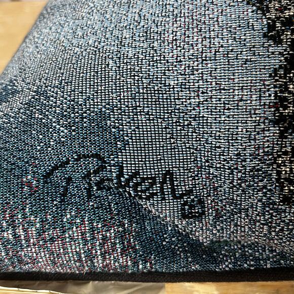 Vintage Scottie Scottish Terrier Tapestry Pillow Signed Linda Picken 15.5x11” - Picture 14 of 16